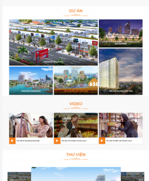 Mẫu website Kim Oanh Group