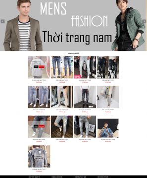 Mẫu website Thời Trang TitiShop
