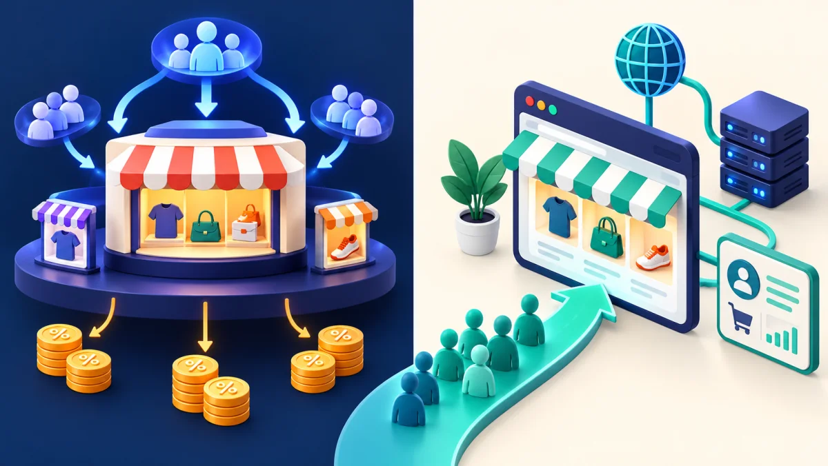 Người bán lập kế hoạch vai trò TikTok Shop và website riêng