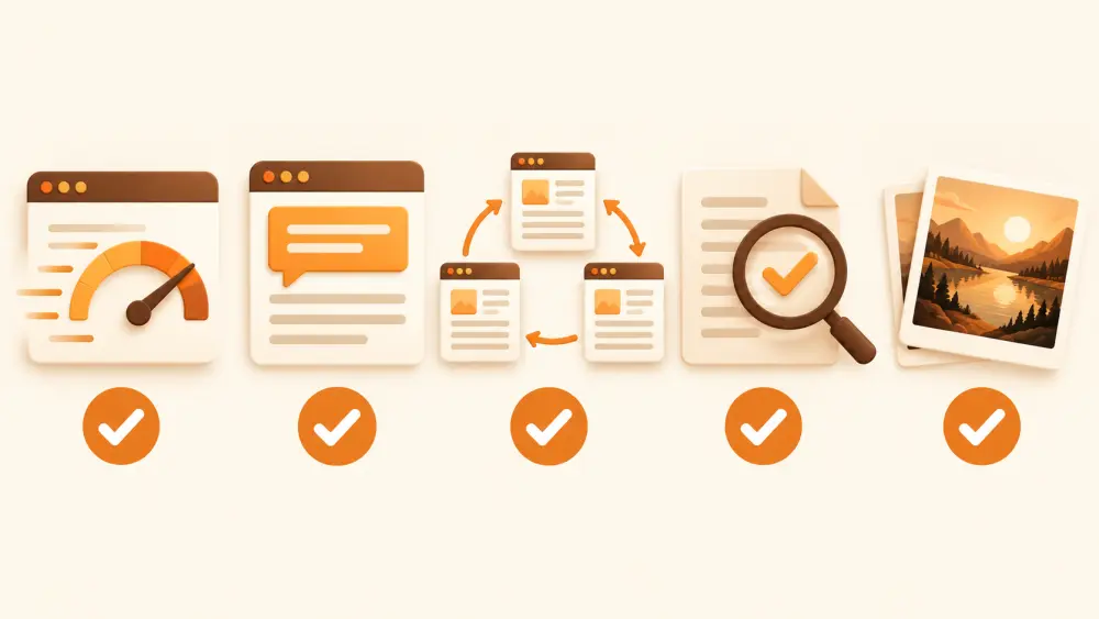 Danh sách kiểm tra chất lượng trang web