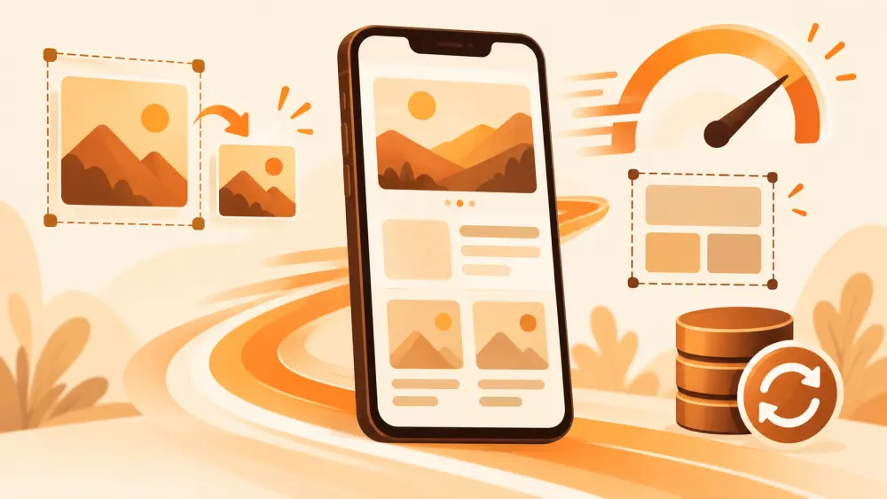 Minh họa tốc độ và trải nghiệm trang web