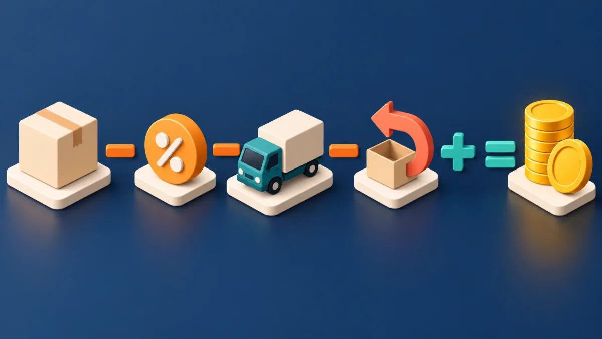 Bảng phân loại chi phí một đơn TikTok Shop