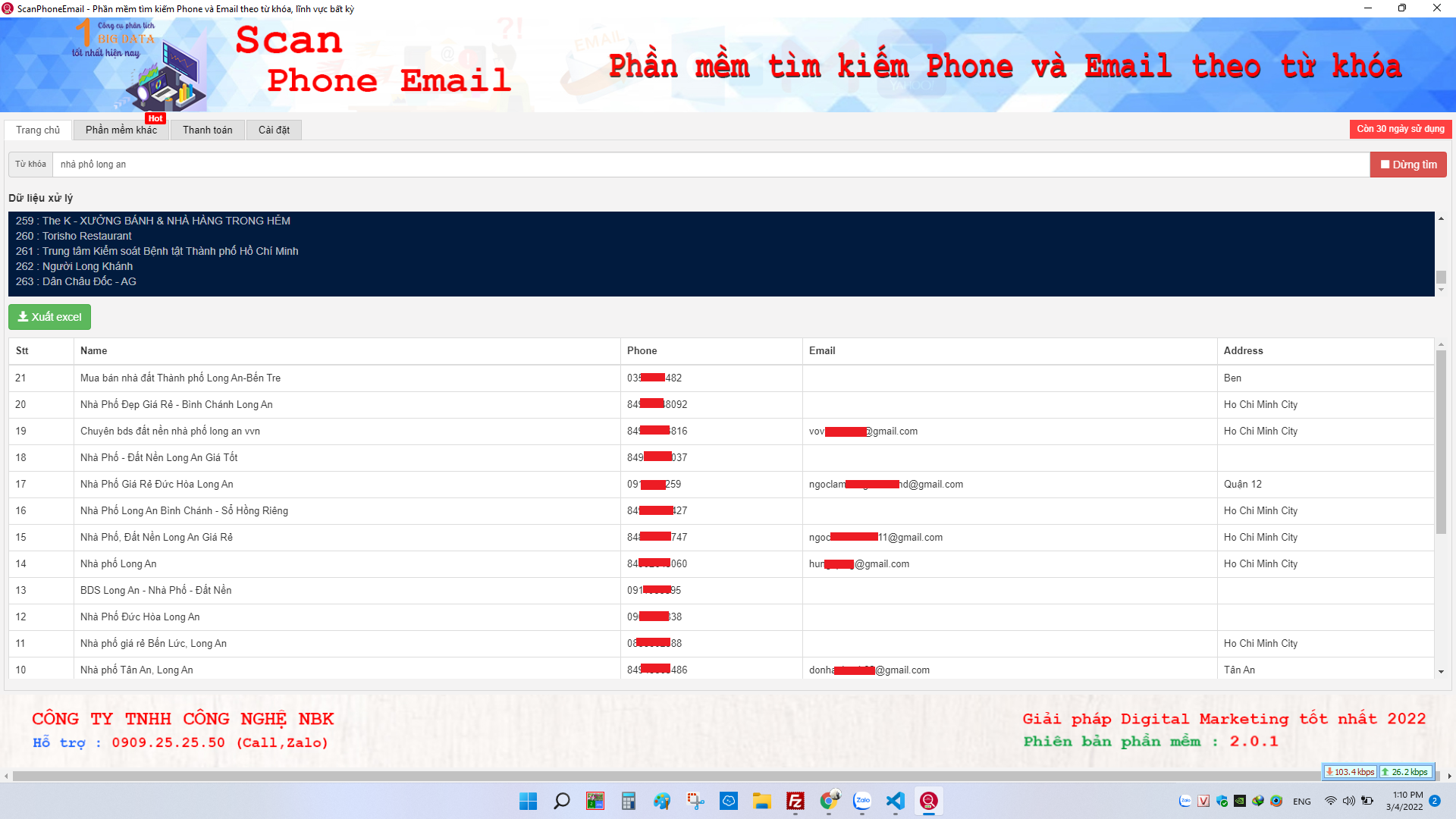 phần mềm email marketer brandname NBK tốt nhất 2022