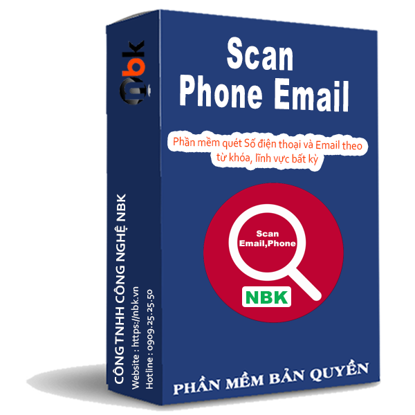 Phần mềm quét người kinh doanh theo lĩnh vực, nghành nghề trên Facebook