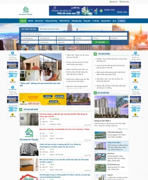 Mẫu website đăng tin rao vặt bất động sản Ehome